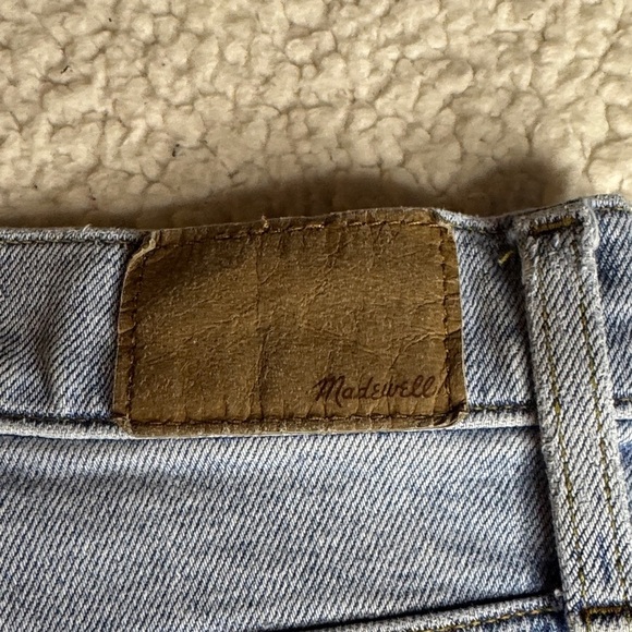 Madewell The Perfect Vintage Straight Button Fly Light Wash Jeans - Picture 7 of 7